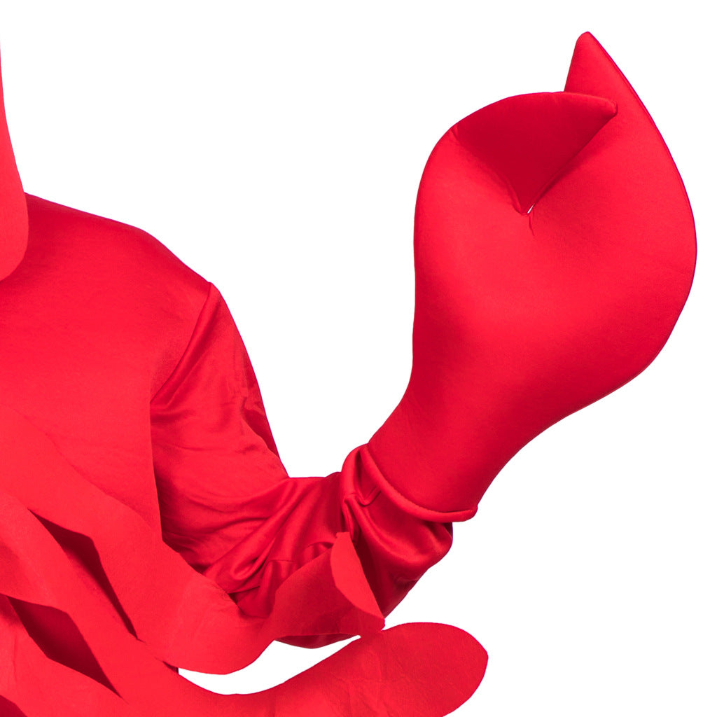 Stage props performance costume red lobster cosplay costume Halloween party costume