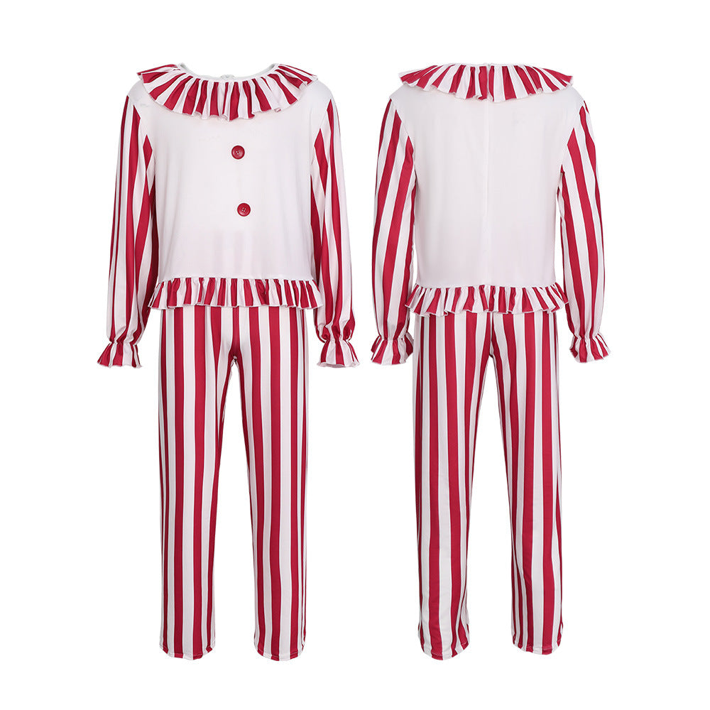 Clown cosplay costume horror Halloween cosplay stage performance costume