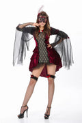 Vampire Costume Uniform Party Performance Outfit Christmas Costume Halloween Costume Witch Costume Gothic Queen Style Dress